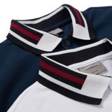 Áo Polo Nam Bo Cổ Phối Màu Elegant Stripe Collar Form Regular