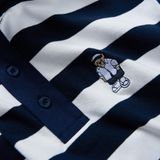 Áo Polo Nam Họa Tiết Sọc Navy Nautical Stripes Orgnls Form Regular