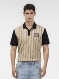 Áo Polo Nam Họa Tiết Pattern Vertical Stripes N 25 Form Regular
