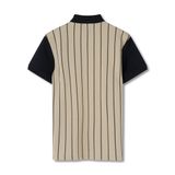 Áo Polo Nam Họa Tiết Pattern Vertical Stripes N 25 Form Regular