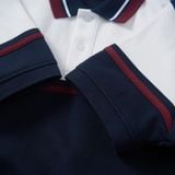 Áo Polo Nam Phối Màu Sleeves Colors Mixed Form Oversized