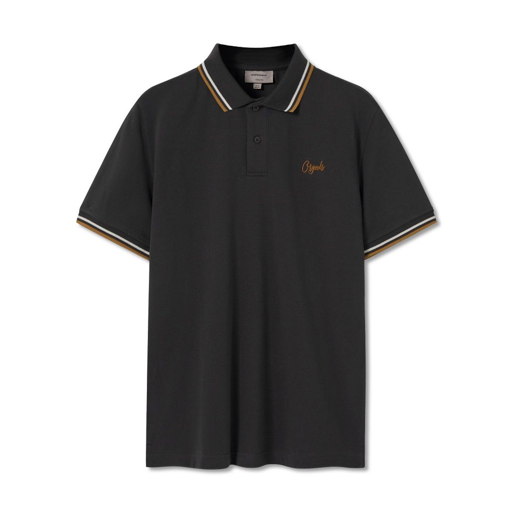 Áo Polo Nam Họa Tiết Phối Viền Trim Color Form Regular