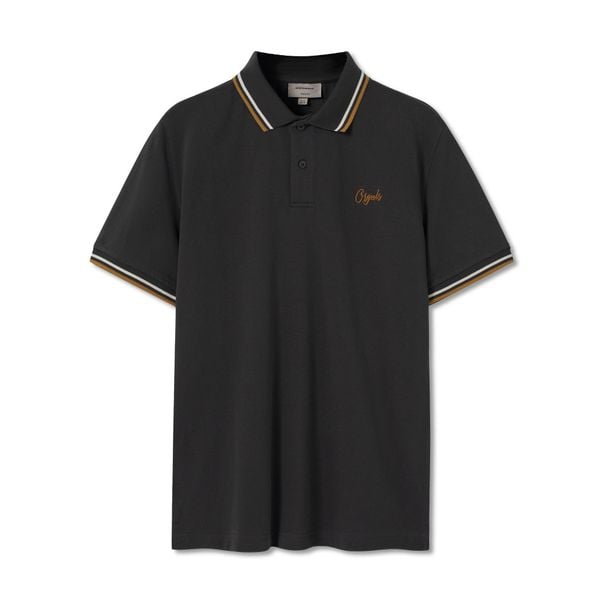 Áo Polo Nam Họa Tiết Phối Viền Trim Color Form Regular