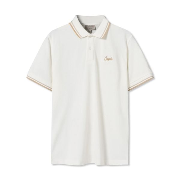 Áo Polo Nam Họa Tiết Phối Viền Trim Color Form Regular