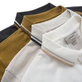 Áo Polo Nam Họa Tiết Phối Viền Trim Color Form Regular