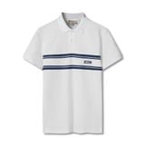 Áo Polo Nam Họa Tiết Sọc Ngang Elegance Form Regular