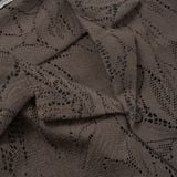 Áo Sơ Mi Cuban Nam Tay Ngắn Vải Dệt Lưới Crochet Lace Form Relax