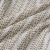 Áo Sơ Mi Nam Tay Ngắn Vải Jacquard Stripe Crochet Form Relax
