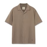 Áo Sơ Mi Cuban Linen Nam Tay Ngắn Natural Voyager Form Relaxed