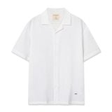 Áo Sơ Mi Cuban Linen Nam Tay Ngắn Natural Voyager Form Relaxed