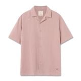 Áo Sơ Mi Cuban Linen Nam Tay Ngắn Natural Voyager Form Relaxed