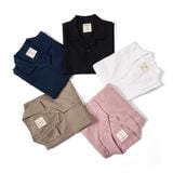 Áo Sơ Mi Cuban Linen Nam Tay Ngắn Natural Voyager Form Relaxed