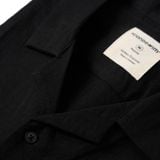 Áo Sơ Mi Cuban Linen Nam Tay Ngắn Natural Voyager Form Relaxed