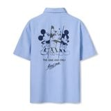 Áo Sơ Mi Nam Họa Tiết Mickey & Friends The Shades Form Boxy