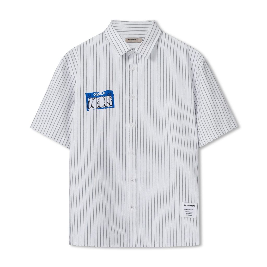 ao-so-mi-oxford-nam-tay-ngan-soc-den-name-tag-form-boxy