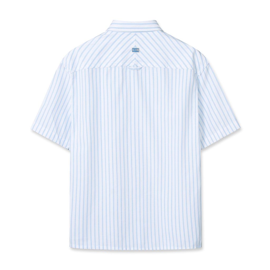 Áo Sơ Mi Oxford Sọc Nam Tay Ngắn Orgnls est19 Form Boxy