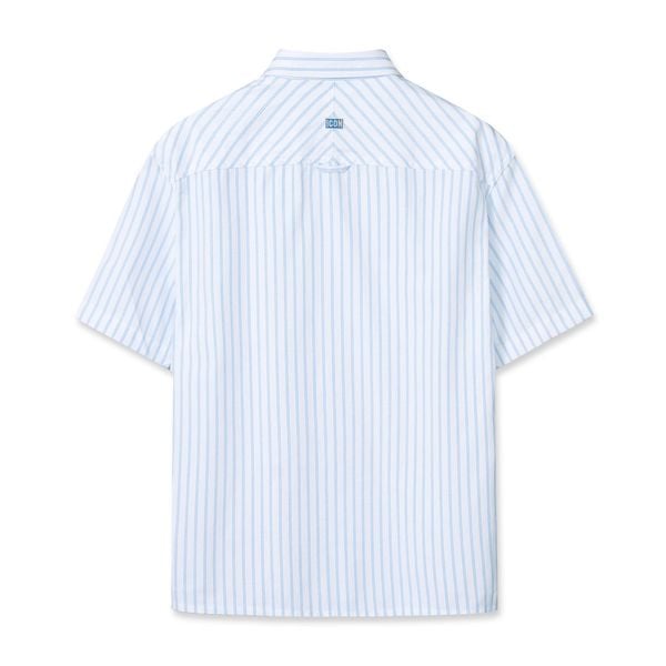 Áo Sơ Mi Oxford Sọc Nam Tay Ngắn Orgnls est19 Form Boxy