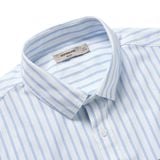Áo Sơ Mi Oxford Sọc Nam Tay Ngắn Orgnls est19 Form Boxy