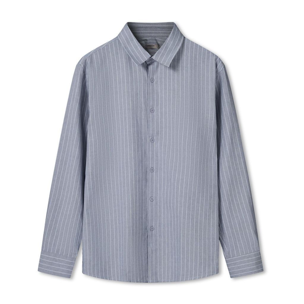 Áo Sơ Mi Oxford Nam Tay Dài Sọc Dọc Cityline Form Regular