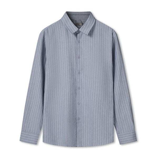 Áo Sơ Mi Oxford Nam Tay Dài Sọc Dọc Cityline Form Regular