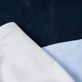 Áo Sơ Mi Cotton Poly Tay Dài Sọc Elegant Stripe Harmony Form Slim