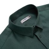 Áo Sơ Mi Oxford Nam Tay Dài Chống Nhăn Form Slim