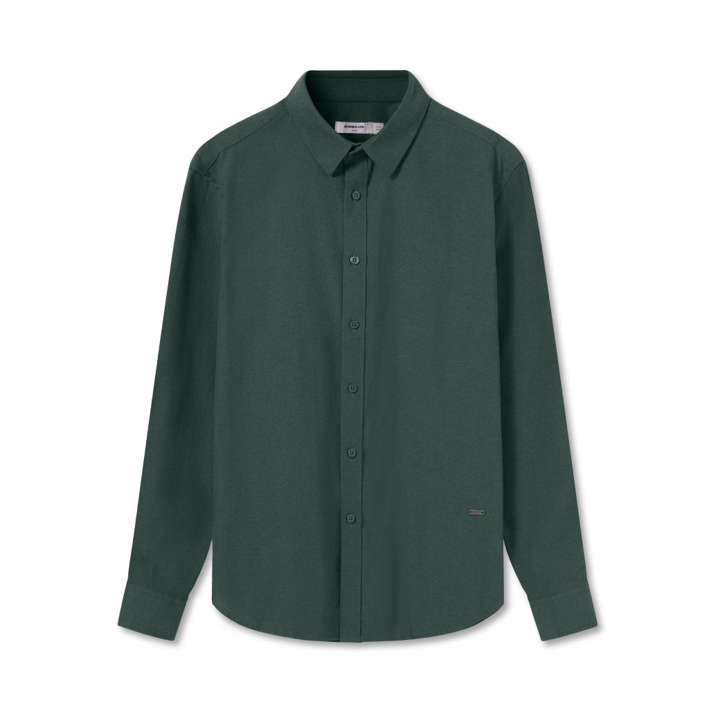 Áo Sơ Mi Oxford Nam Tay Dài Chống Nhăn Form Slim