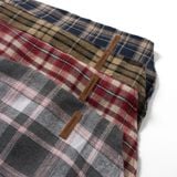 Áo Sơmi Nam Tay Dài Caro Flanel 2 Túi Thân Trước Form Regular