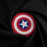 Áo Thun Nam Họa Tiết Marvel Captain Vibranium Shield Form Regular