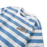 Áo Thun Nam Họa Tiết Sọc Thêu Xù Nautical Stripes Form Regular