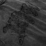 Áo Thun Nam Họa Tiết Thêu Đắp Textile Applique Form Regular