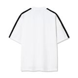 Áo Thun Nam Họa Tiết Dây Dệt Sleek Stripes Form Boxy