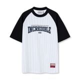 Áo Thun Nam Họa Tiết In Dẻo Phối Sọc Baseball Form Oversize