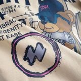 Áo Thun Nam Họa Tiết In Excursion Mighty Bear Form Regular