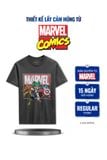Áo Thun Nam Họa Tiết In Marvel Classic Form Regular
