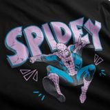 Áo Thun Nam Hoạ Tiết In Marvel Spidey Form Regular