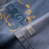 Áo Thun Nam Họa Tiết In Merge American Football Form Regular