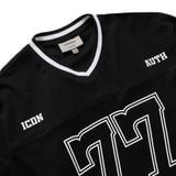 Áo Thun Nam Họa Tiết In Phối Cổ Tim Superior Form Oversize