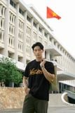 Áo Thun Nam Họa Tiết In Xốp Nổi VIỆT NAM Form Regular