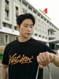 Áo Thun Nam Họa Tiết In Xốp Nổi VIỆT NAM Form Regular