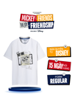 Áo Thun Nam Họa Tiết Mickey & Friends Memorable Form Regular