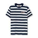 Áo Thun Nam Họa Tiết Sọc Thêu Xù Nautical Stripes Form Regular