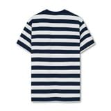 Áo Thun Nam Họa Tiết Sọc Thêu Xù Nautical Stripes Form Regular