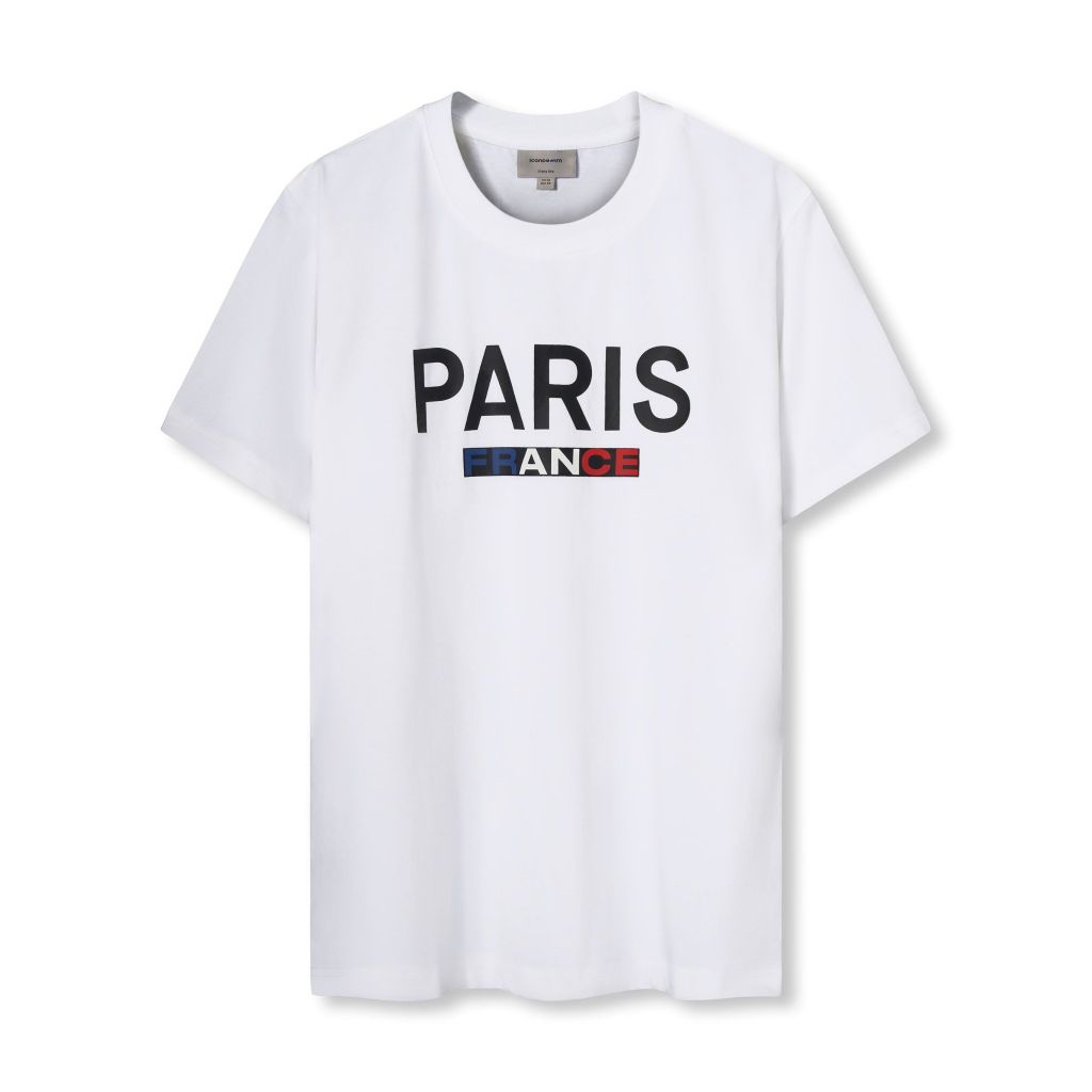 Áo Thun Nam Họa Tiết In The Inspiration Of Paris Form Regular