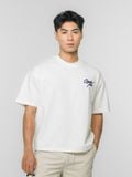 Áo Thun Nam Họa Tiết Thêu Móc Xích Lettered Form Boxy