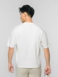 Áo Thun Nam Họa Tiết Thêu Móc Xích Lettered Form Boxy