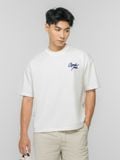 Áo Thun Nam Họa Tiết Thêu Móc Xích Lettered Form Boxy