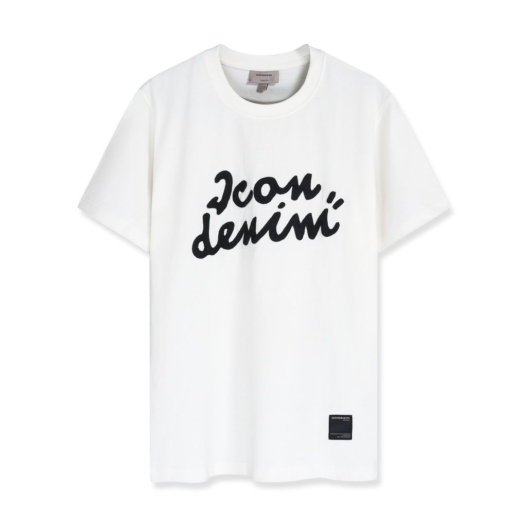Áo Thun Nam Họa Tiết Thêu Typo Hand-Draw Form Regular
