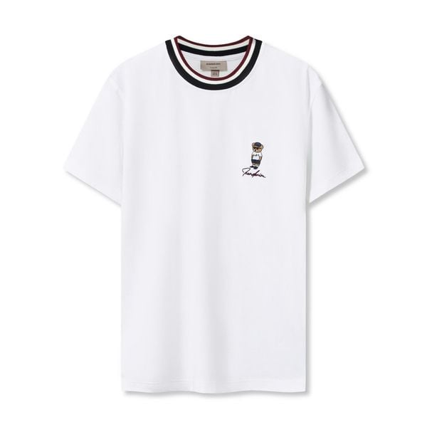 Áo Thun Nam Họa Tiết Thêu Urban Bear Form Regular