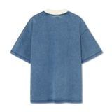 Áo Thun Nam Phối Cổ Túi Đắp Orgnls Light Blue Wash Form Oversize